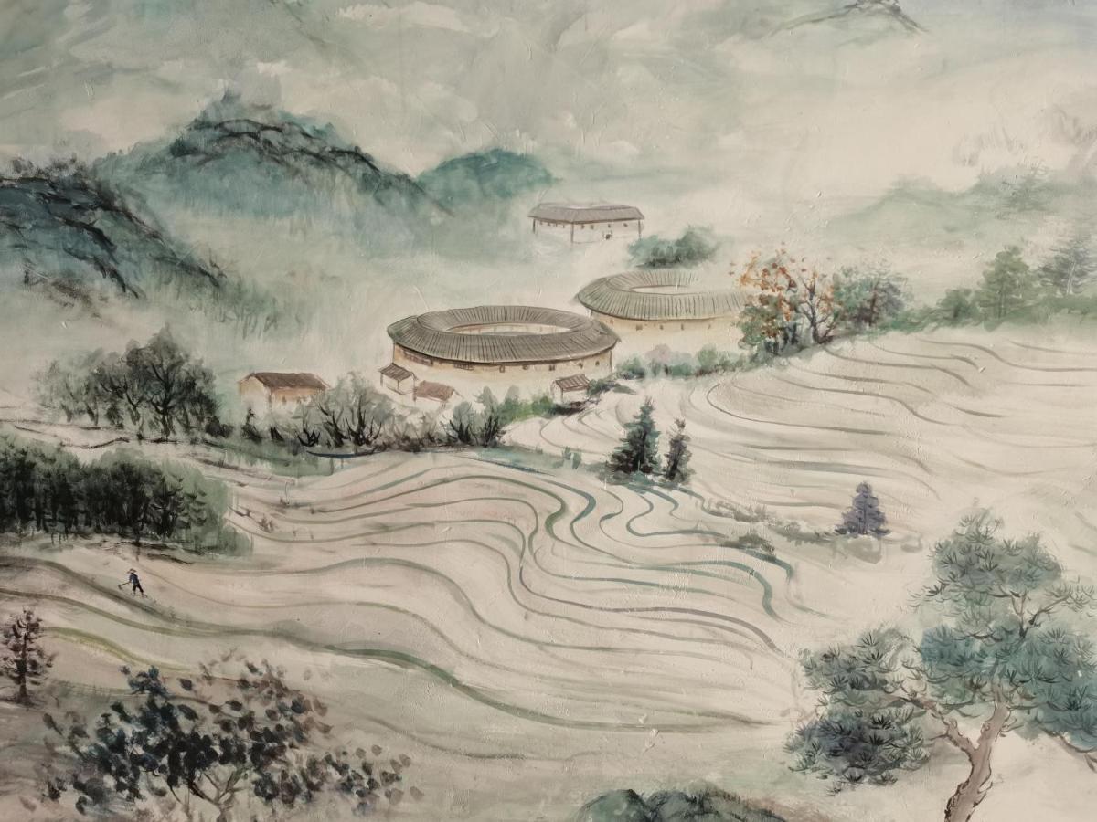 Tulou Panda Homestay Yongding Exterior foto